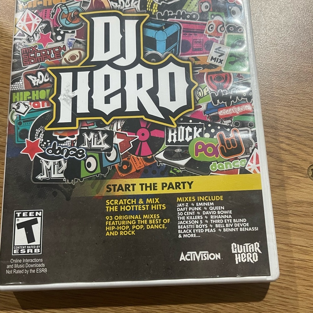 DJ Hero Game for Wii